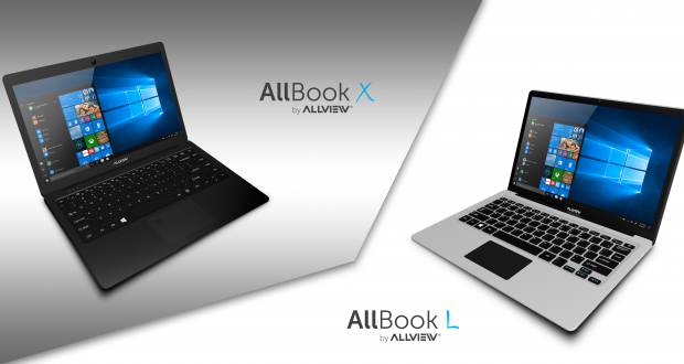 Allview dezvaluie notebook-urile AllBook X si AllBook L