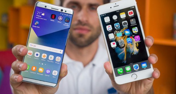 Avantajele oferite de Samsung in raport cu iPhone